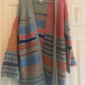 Sincerely Jules Multicolor Knit Cardigan